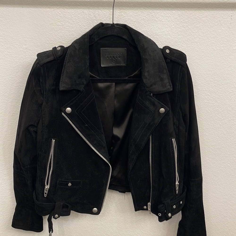 BLANKNYC suede jacket
